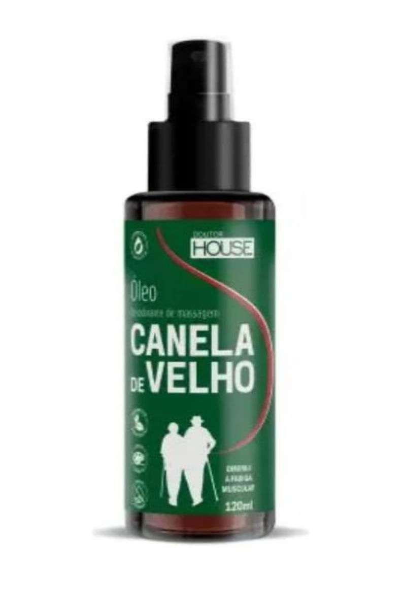 Óleo De Massagem Canela De Velho Dr House 120Ml