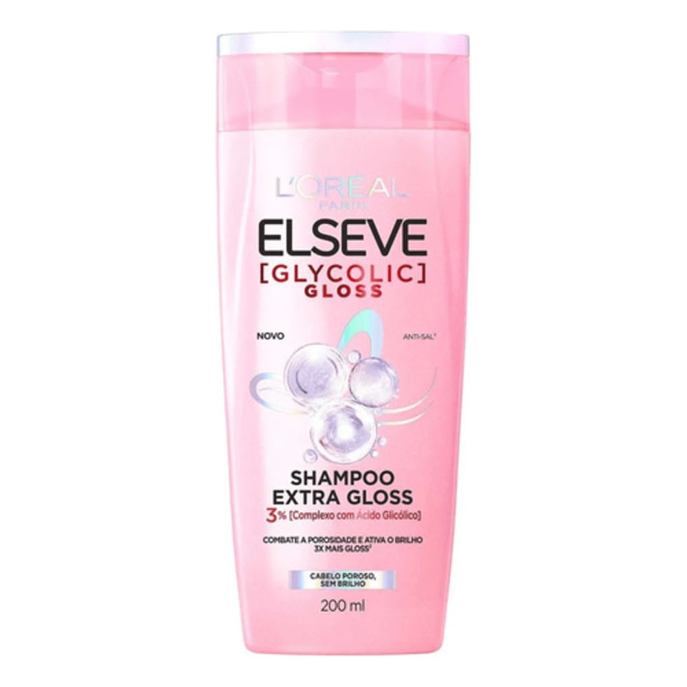SHAMPOO ELSEVE GLYCOLIC GLOSS 200 ML