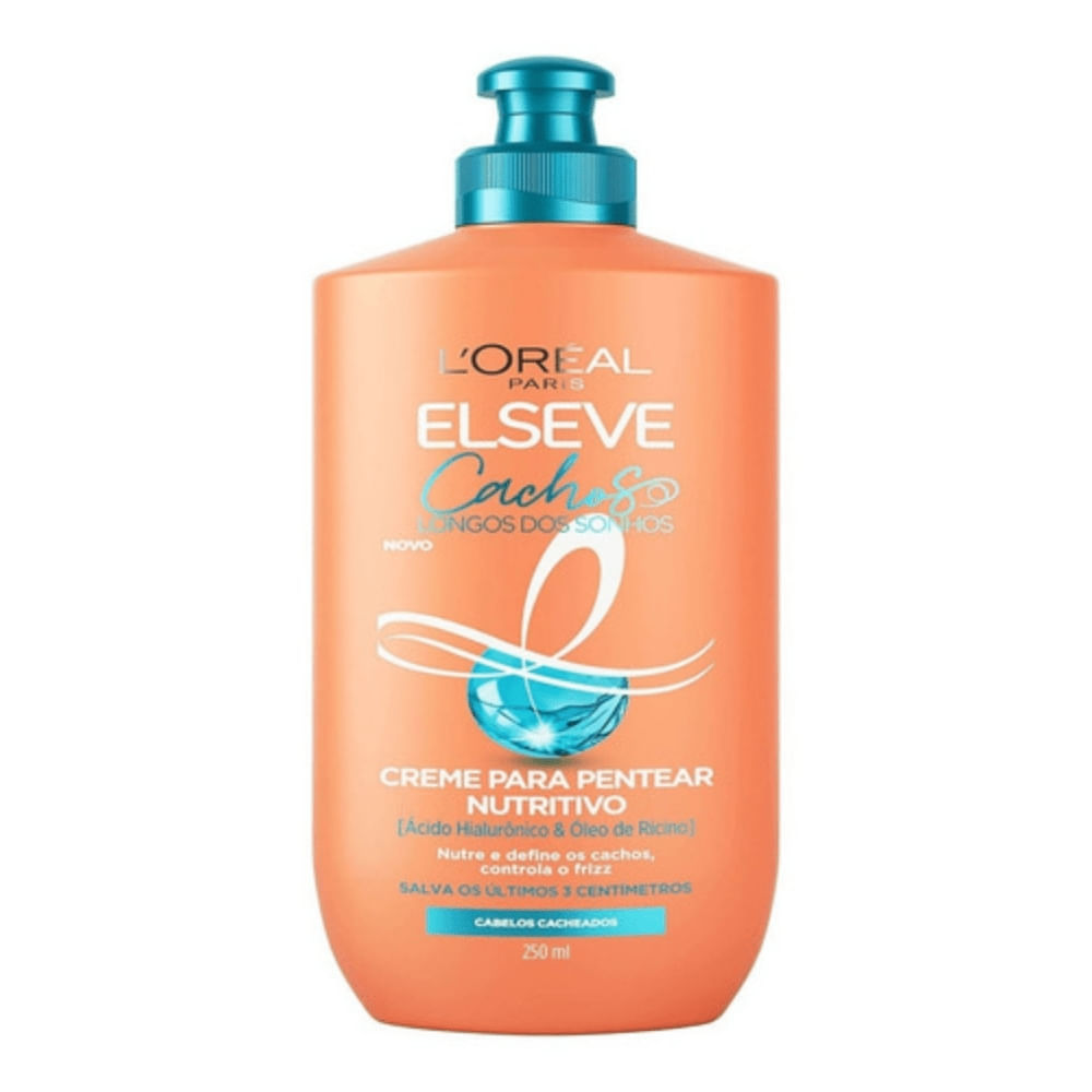Creme De Pentear Elseve Cachos Longos Dos Sonhos 250ml