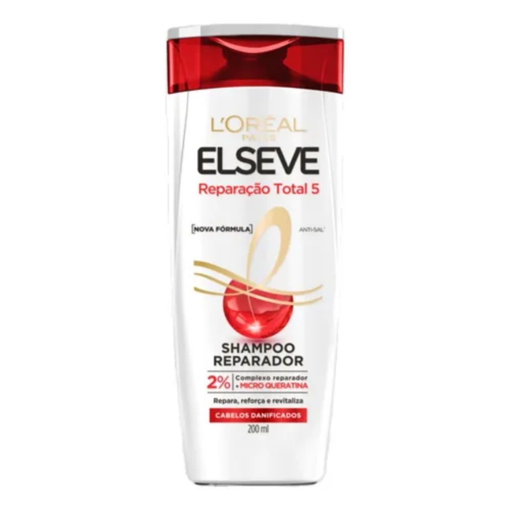 Shampoo Reparação Total 5 Elseve 200ml