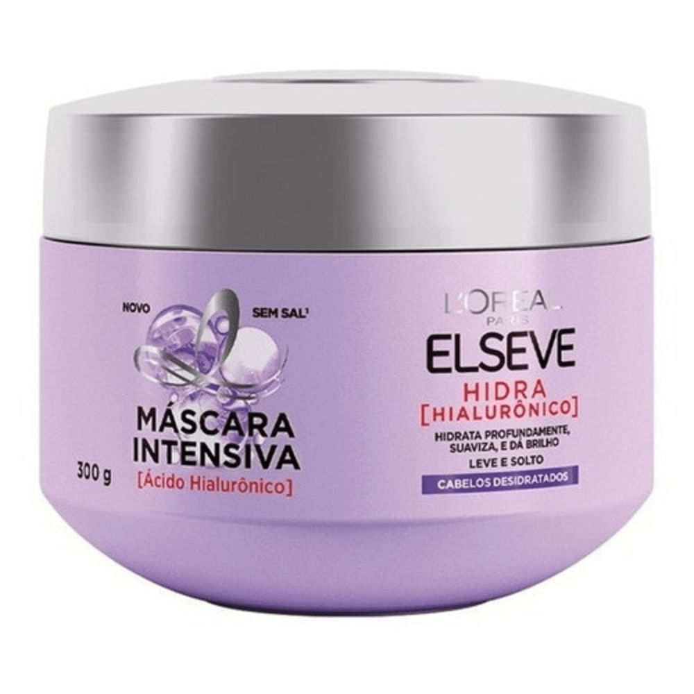 Máscara Intensiva L'oréal Paris Elseve Hidra hialurônico 300g
