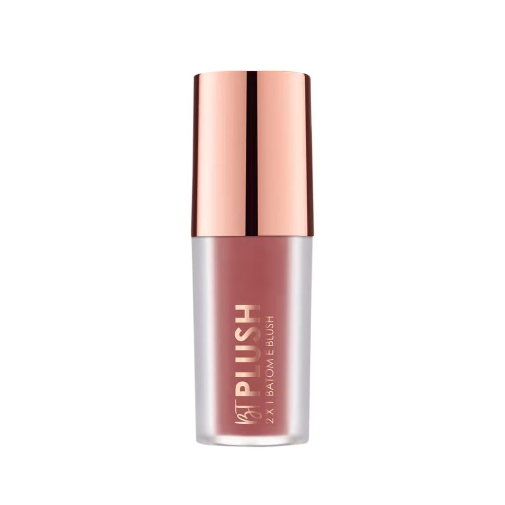 Bruna Tavares Plush 2X1 Batom E Blush Vintage 6G