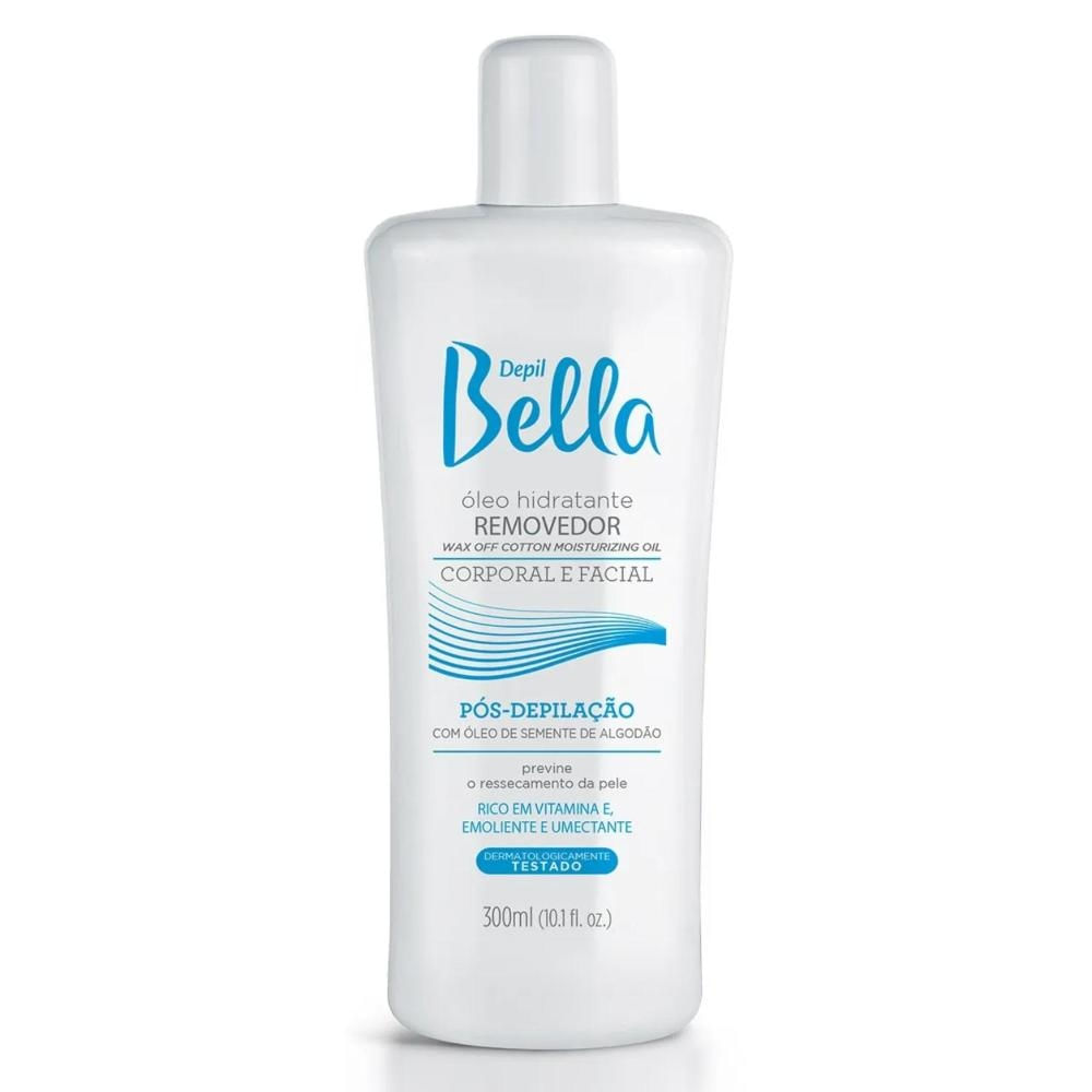 Óleo Removedor de Cera Pós Depilatório Depil Bella 300ml