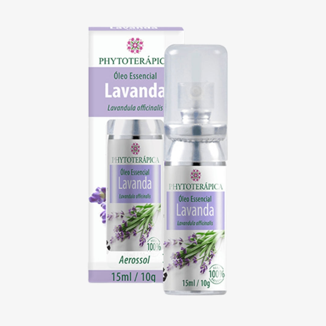Óleo Essencial de Lavanda (gt. França) em Aerossol - 15ml