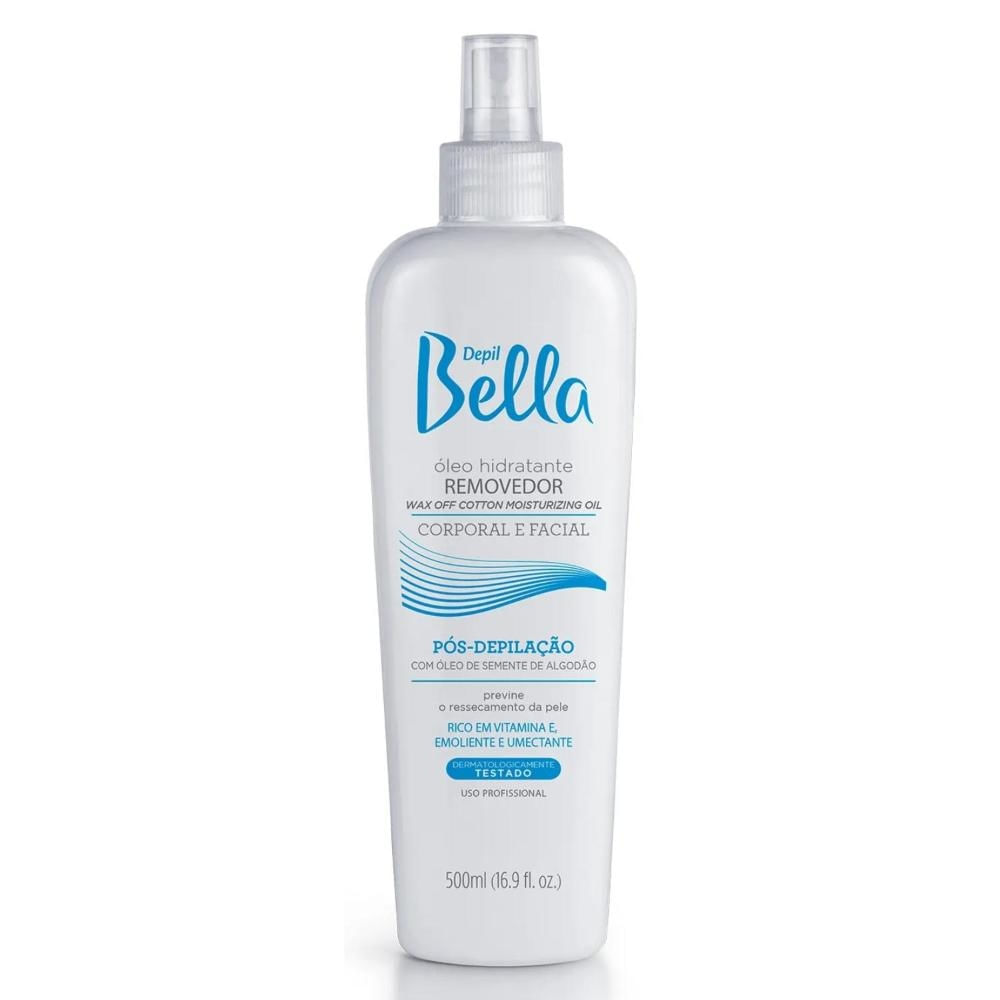 Óleo Pós Depilatório Depil Bella Removedor de Cera 500ml