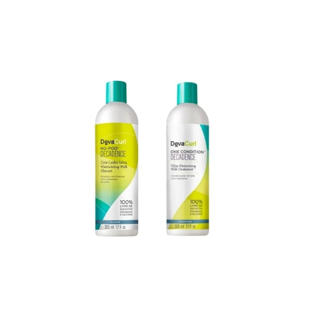 Kit shampoo e condicionador deva curl decadence 2x355ml