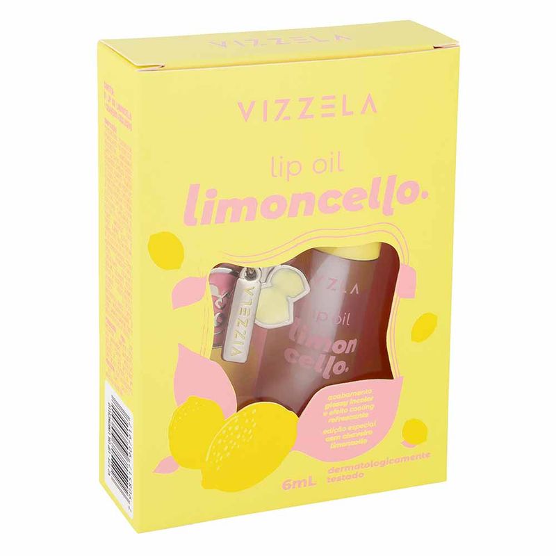 Lip Oil Vizzela Limoncello: Brilho Glossy - Época Cosméticos