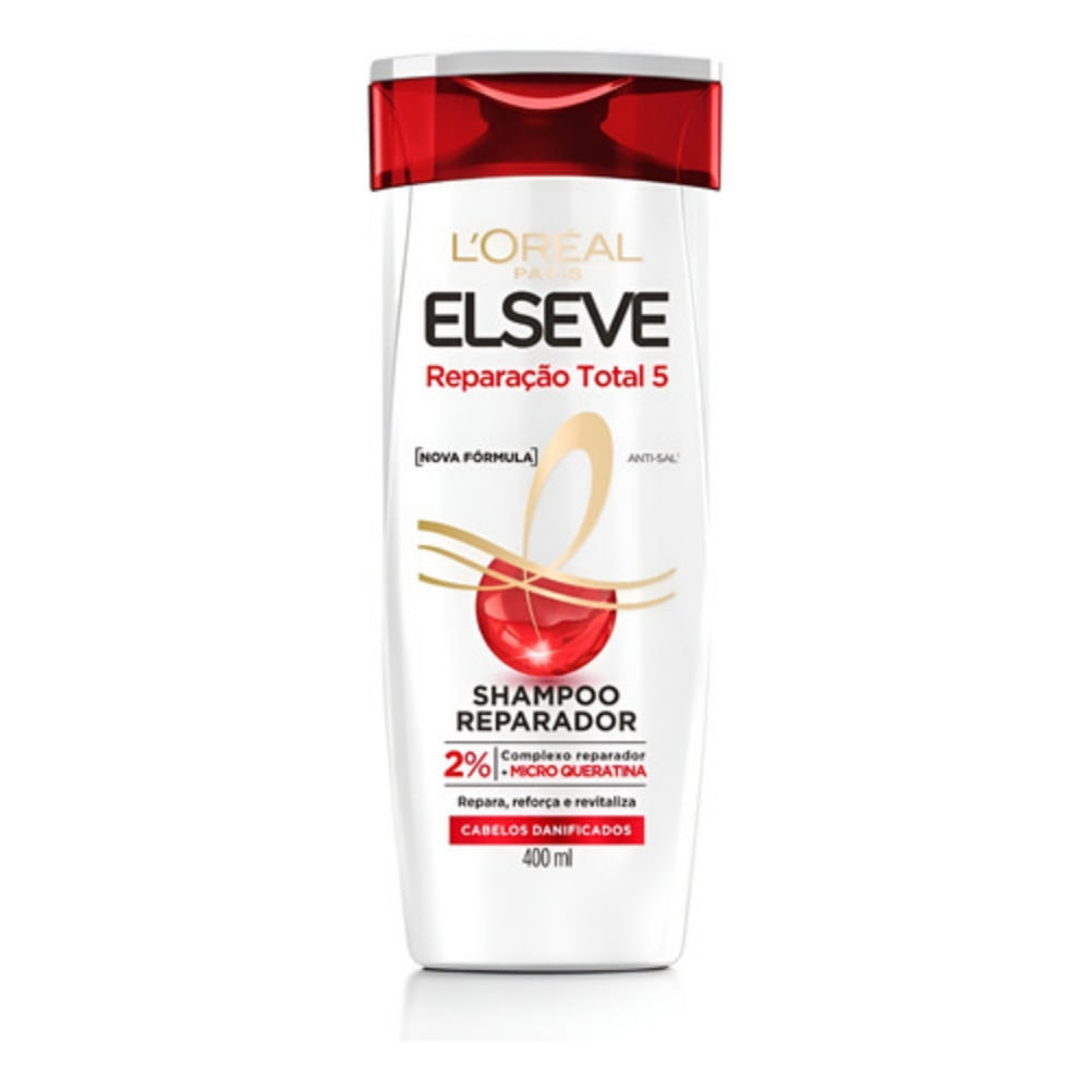 Shampoo Reparação Total 5 Elseve 400ml
