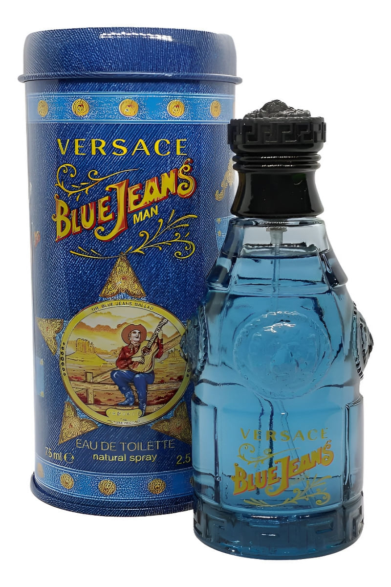 Perfume Masculino Versace Blue Jeans Man EDT - 75ml