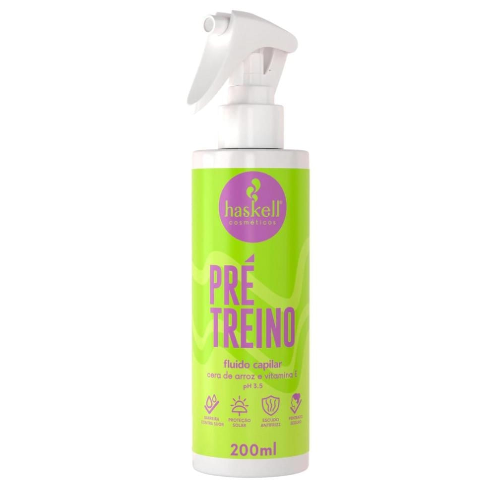 Pre-Treino Haskell Fluido Capilar Proteção contra Suor 200ml