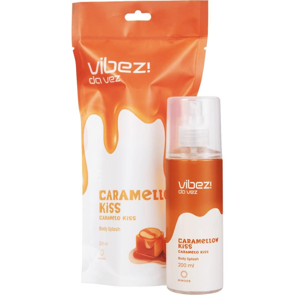 Body Splash Caramello Kiss Vibez da Vez! Hinode 200ml