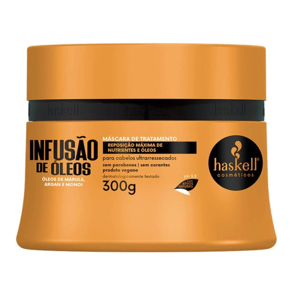 Máscara Infusão de Óleos Haskell Nutrição Intensa 300g