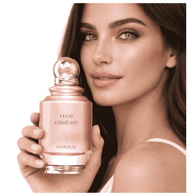 Perfume Feminino Rose Couture Khadlaj EDP 100ml Floral - Época