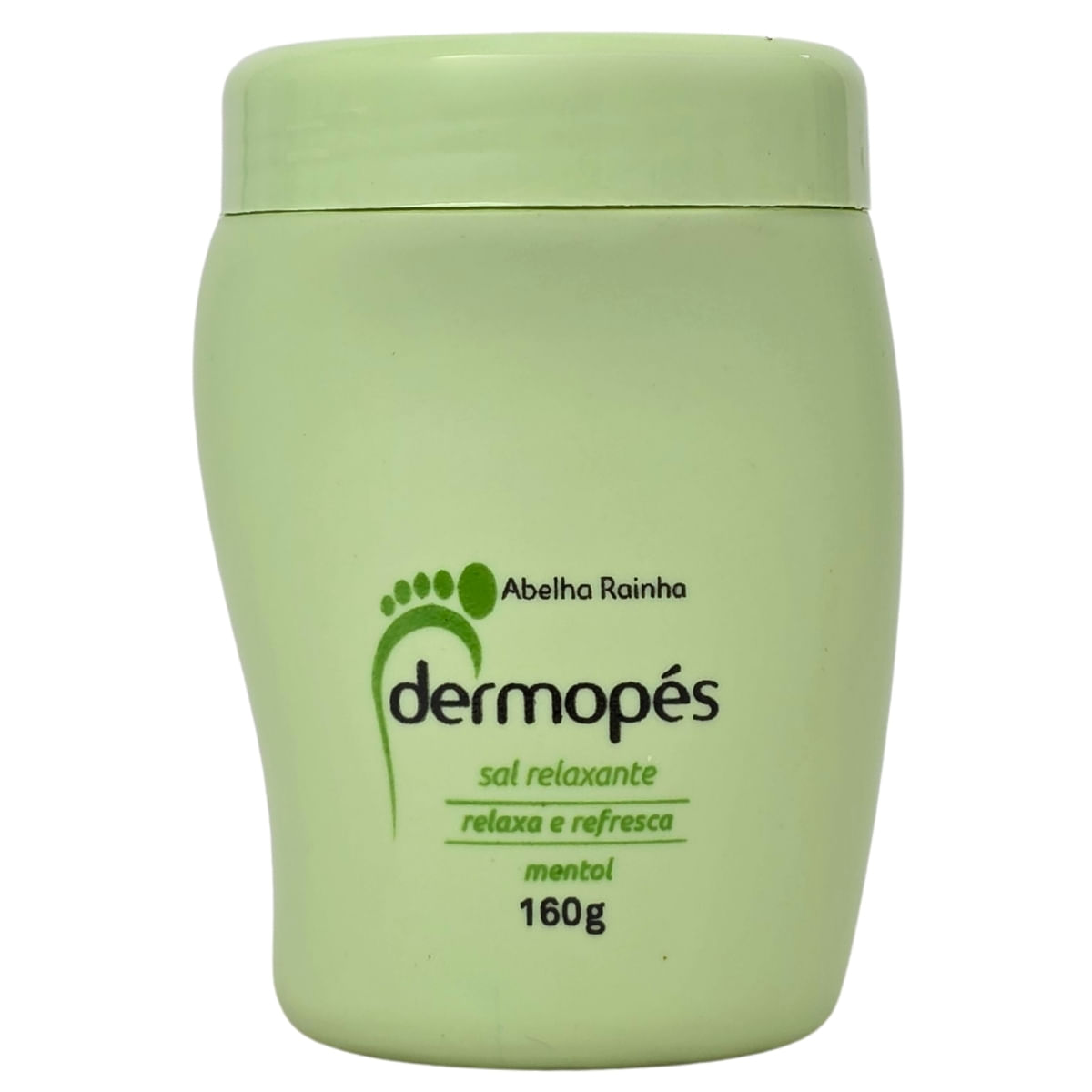 Sal Relaxante Com Mentol Para Os Pés Relaxa E Refresca Dermopés Abelha Rainha 160G