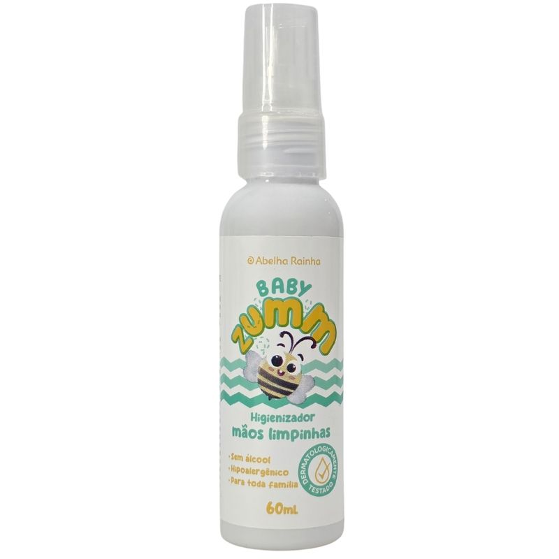 Higienizador Mãos Limpinhas Baby Zumm Abelha Rainha 60Ml - Época