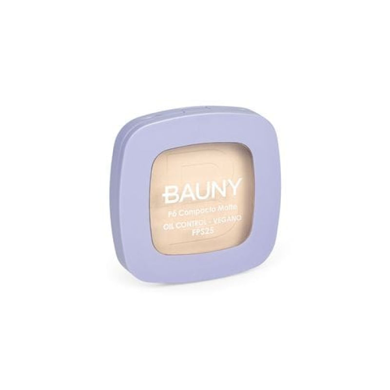 Bauny - Pó Compacto Facial com FPS 25 - 10g - COR 010