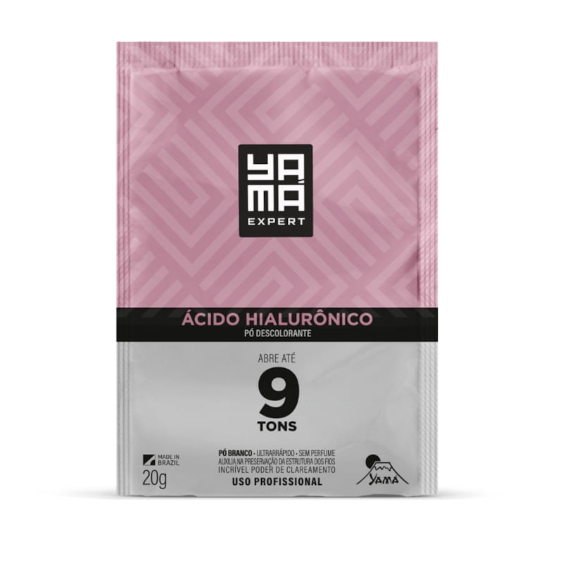 Pó Descolorante Ácido Hialurônico 20g Yamá Expert