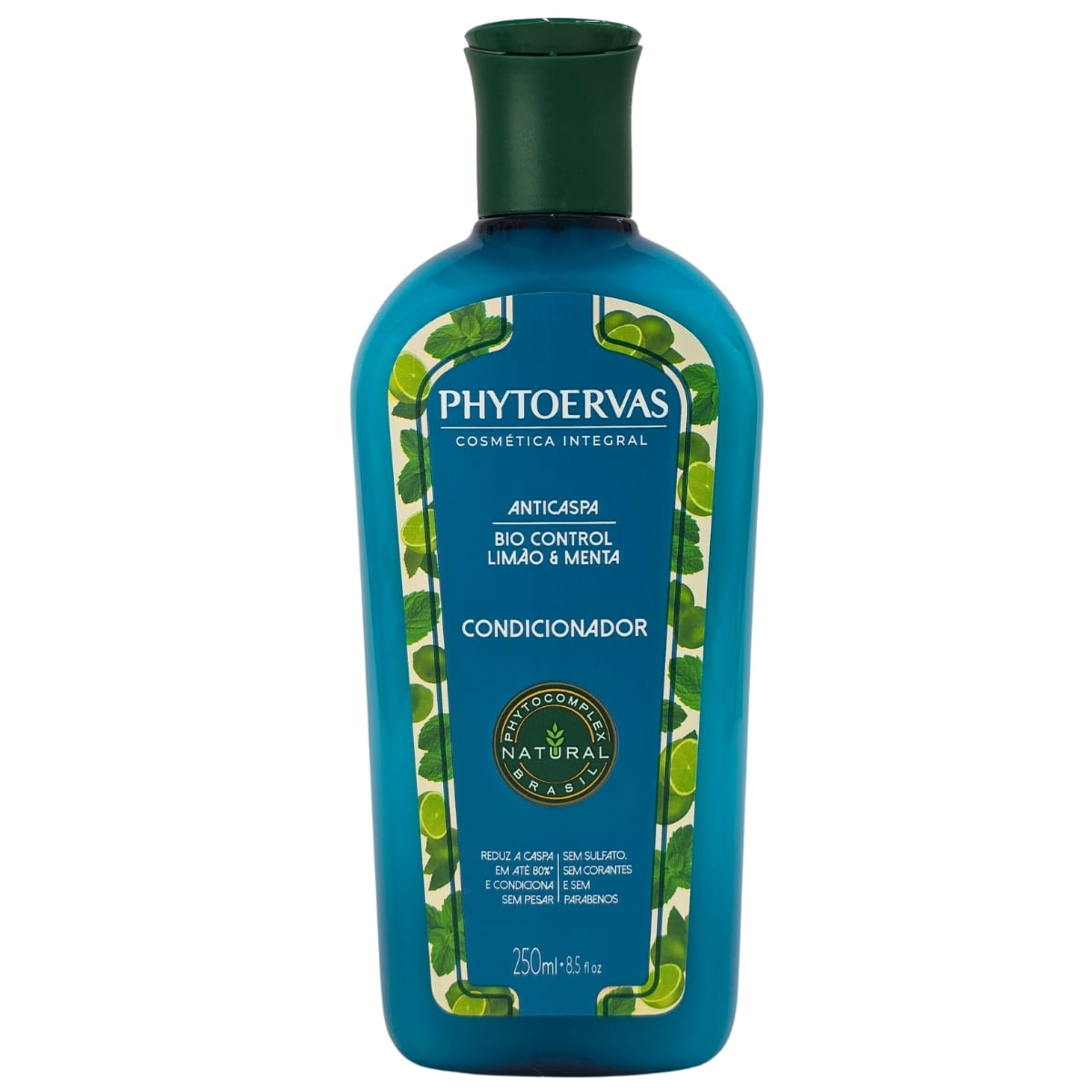 Condicionador  Anticaspa Bio Control Limão E Menta Phytoervas 250Ml