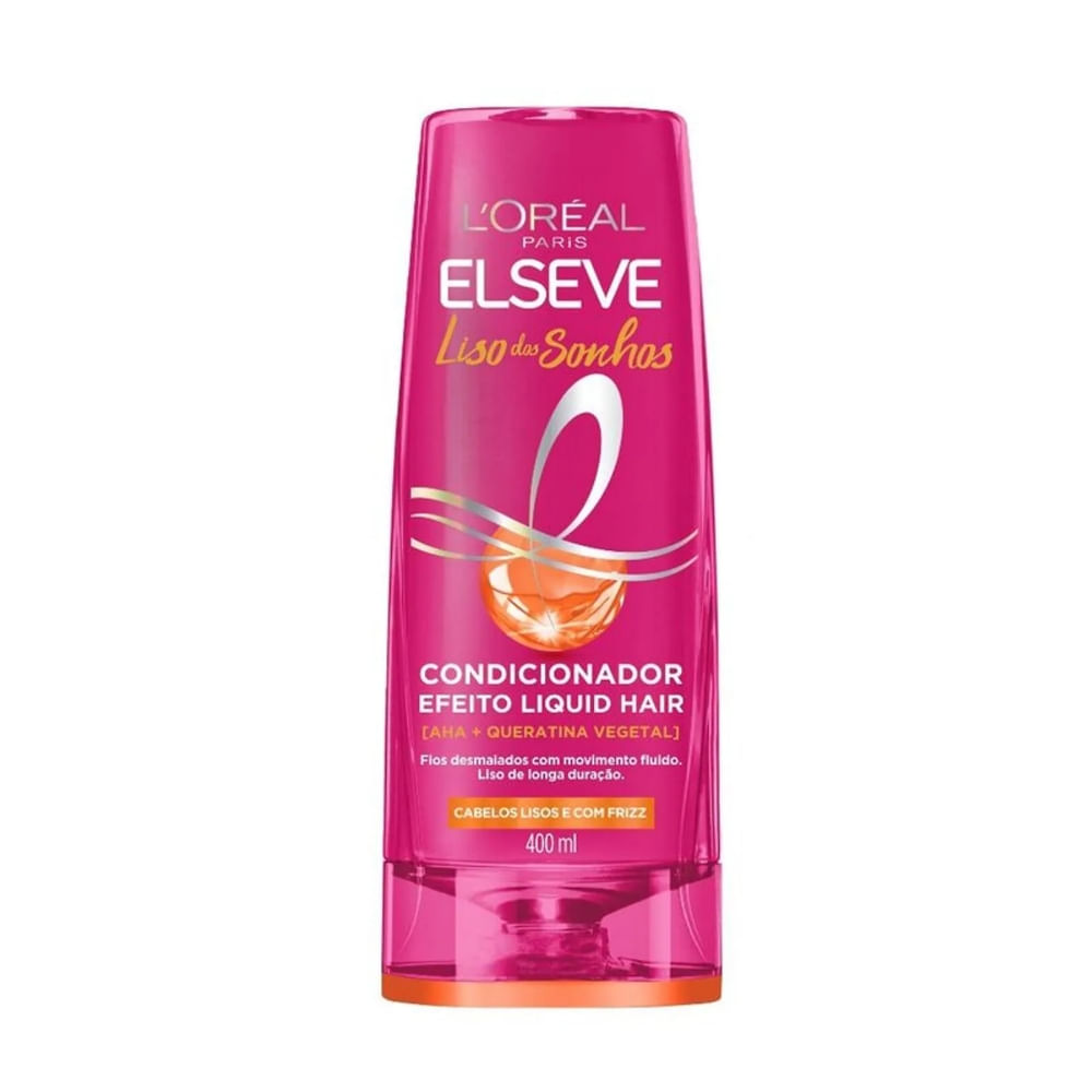 Condicionador Elseve Liso Dos Sonhos 400ml