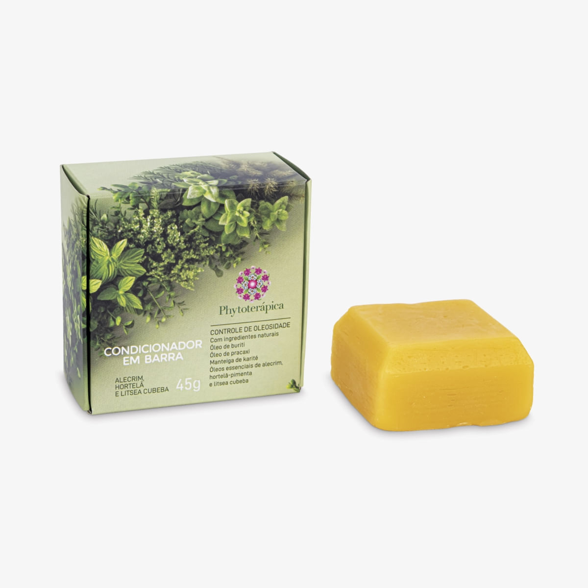 Condicionador em Barra Alecrim, Hortelã e Litsea Cubeba - 45g
