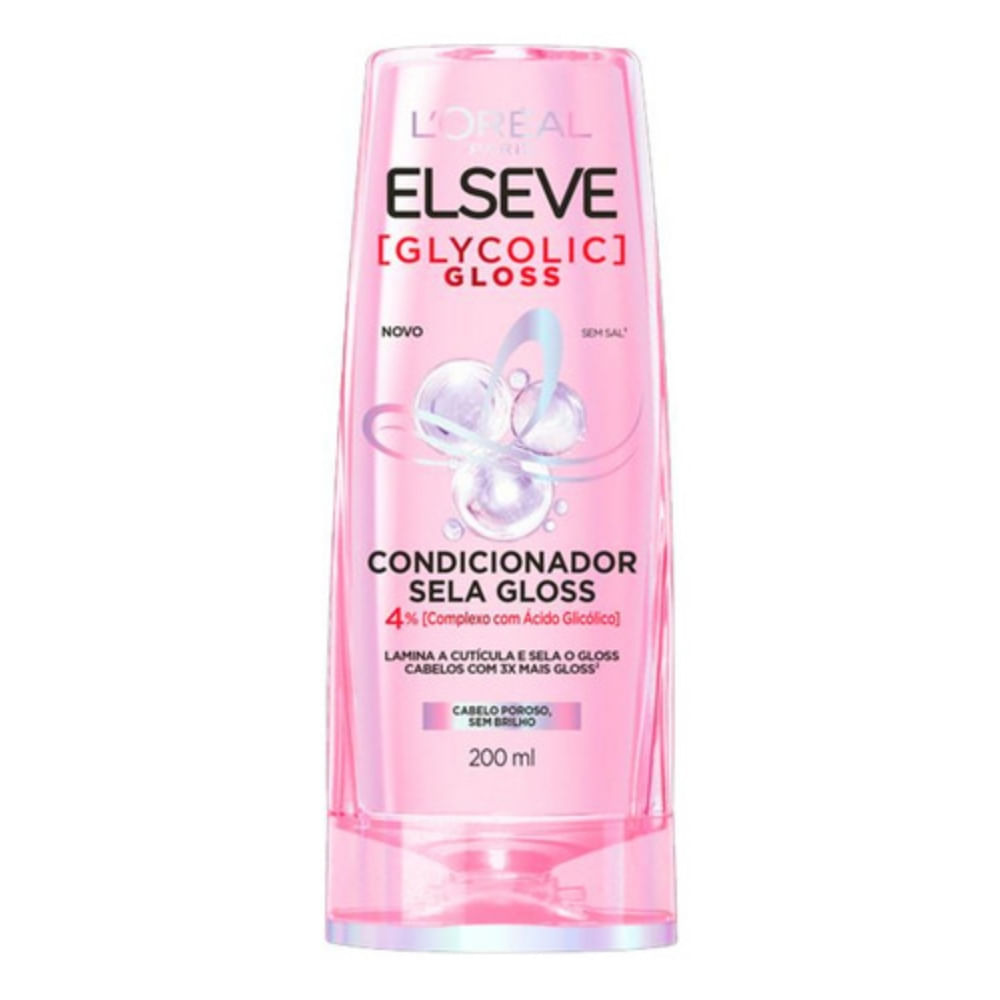 Condicionador Elseve Glycolic Gloss 200ml