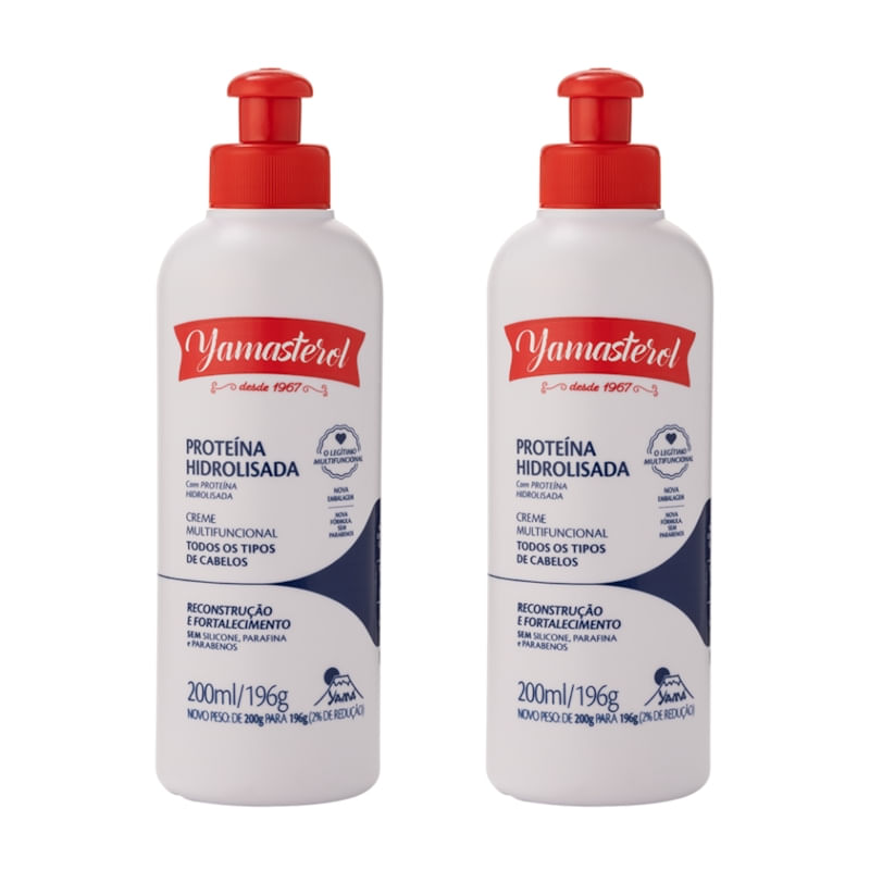 Kit 2 Yamasterol Proteína Hidrolisada 200ml Yamá