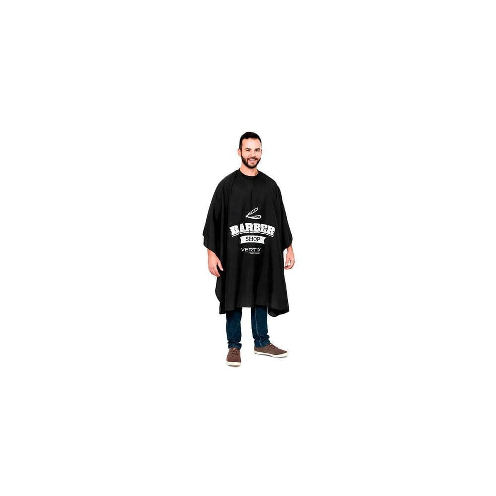 Capa para Corte Masculina Preta Vertix 3160