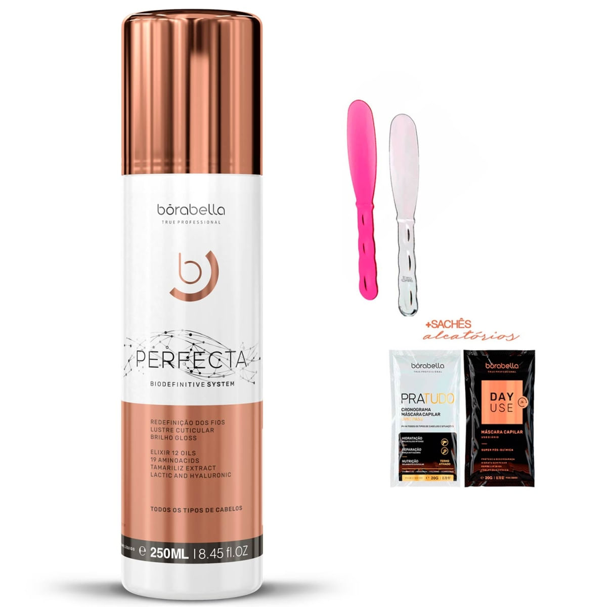 Borabella Perfecta Bio Definitive 250Ml + 2 Espátulas/Sachê