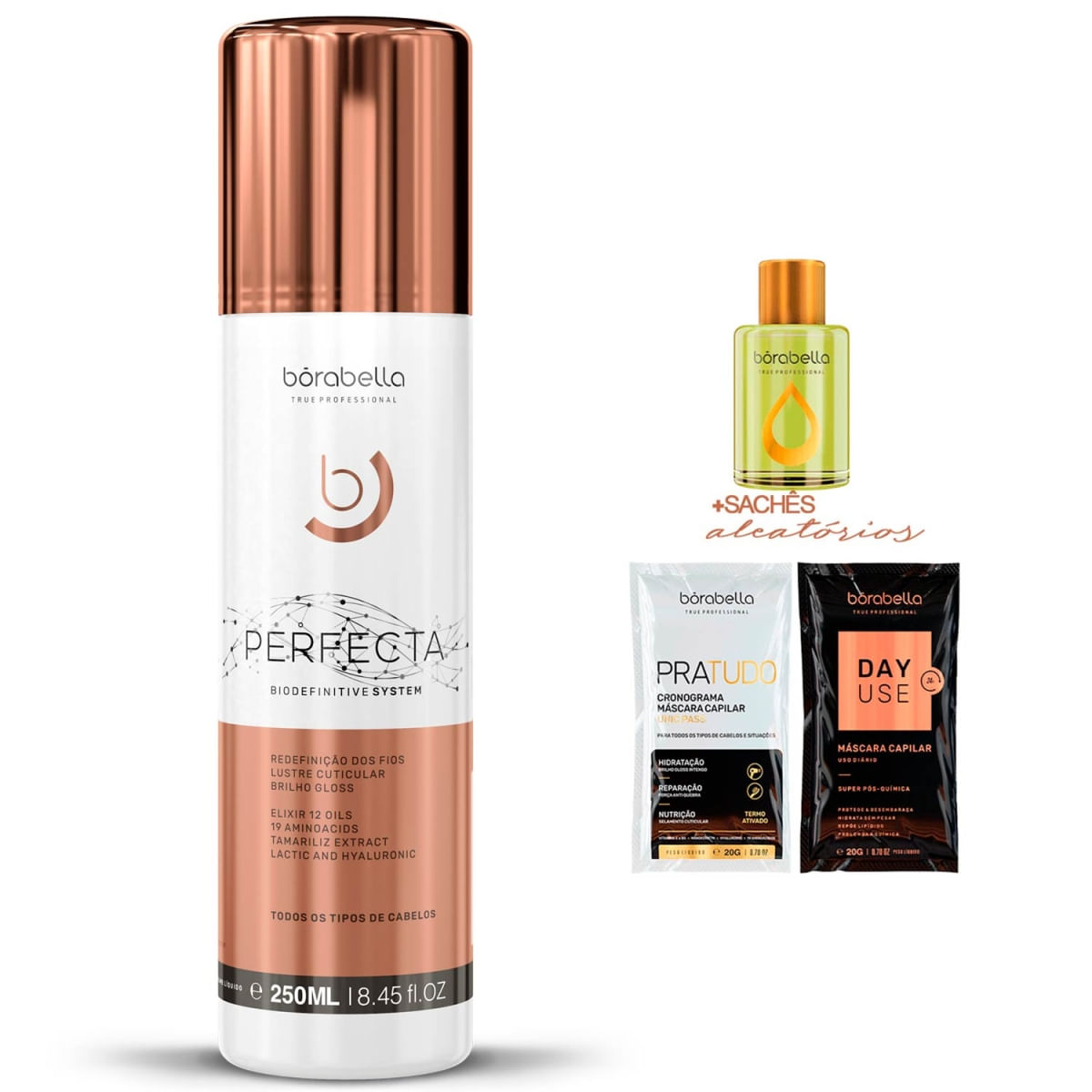 Perfecta Definitiva Borabella 250Ml + Sachês/Argan