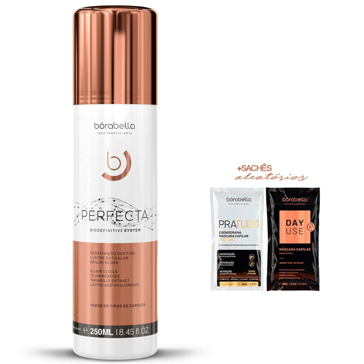 Perfecta Progressiva Definitiva Borabella 250Ml + Sachê