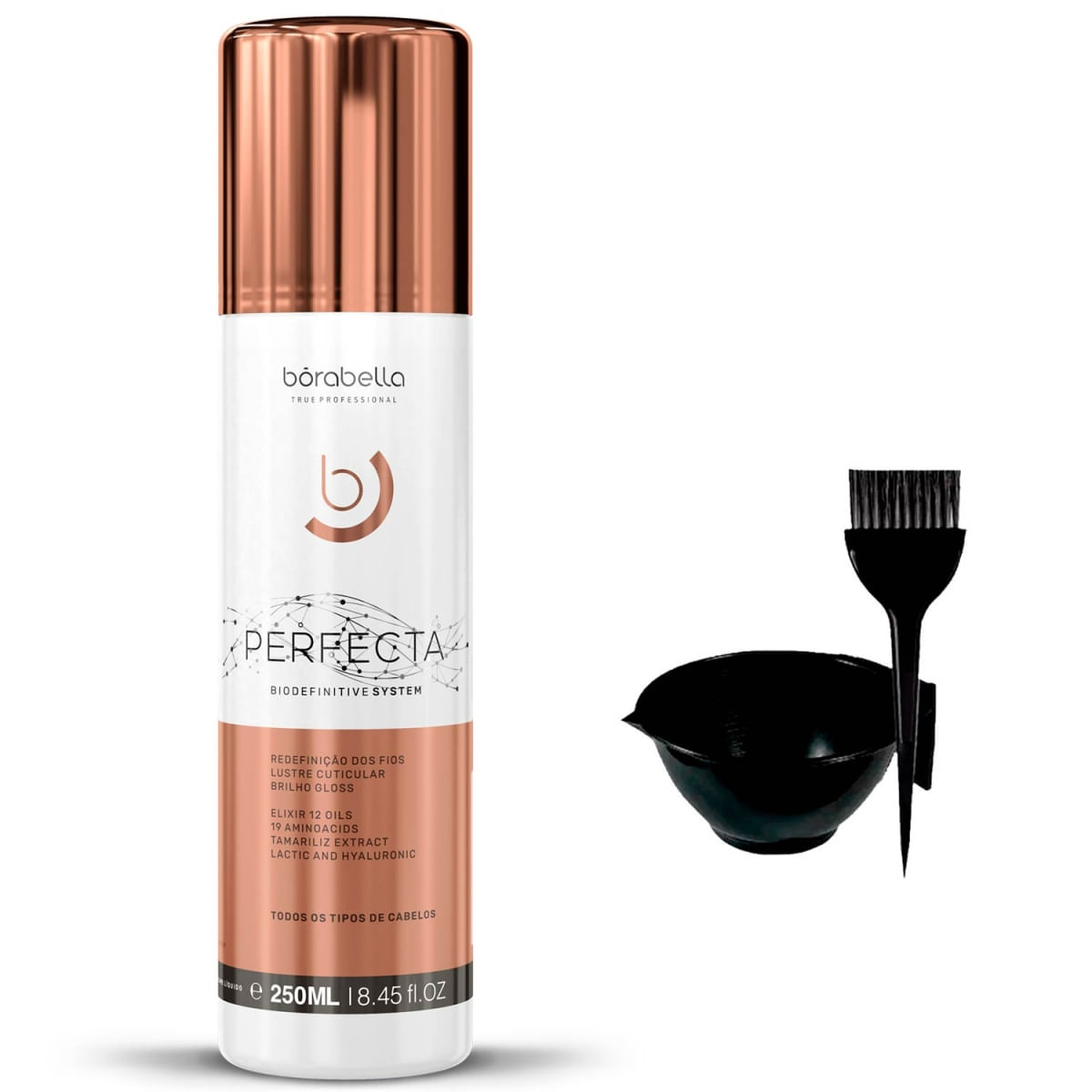 Progressiva Definitiva Perfecta Borabella 250Ml + Cumbuca/Pincel