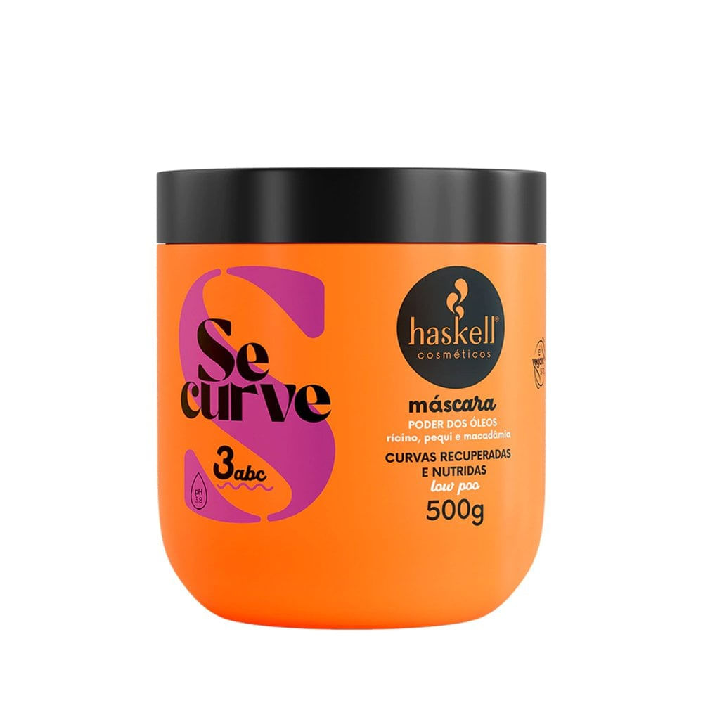 Máscara Haskell Se Curve Poder Dos Óleos - 500g