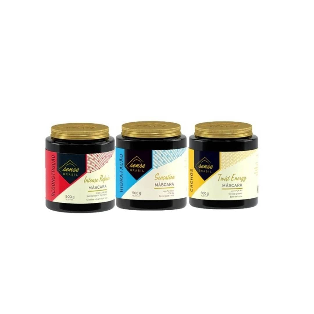 Sense Trio Cronograma Capilar 500ml