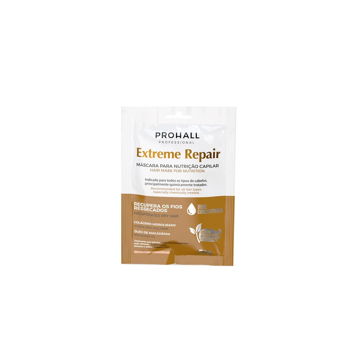 Dose Concentrada Prohall Máscara Extreme Repair 50G