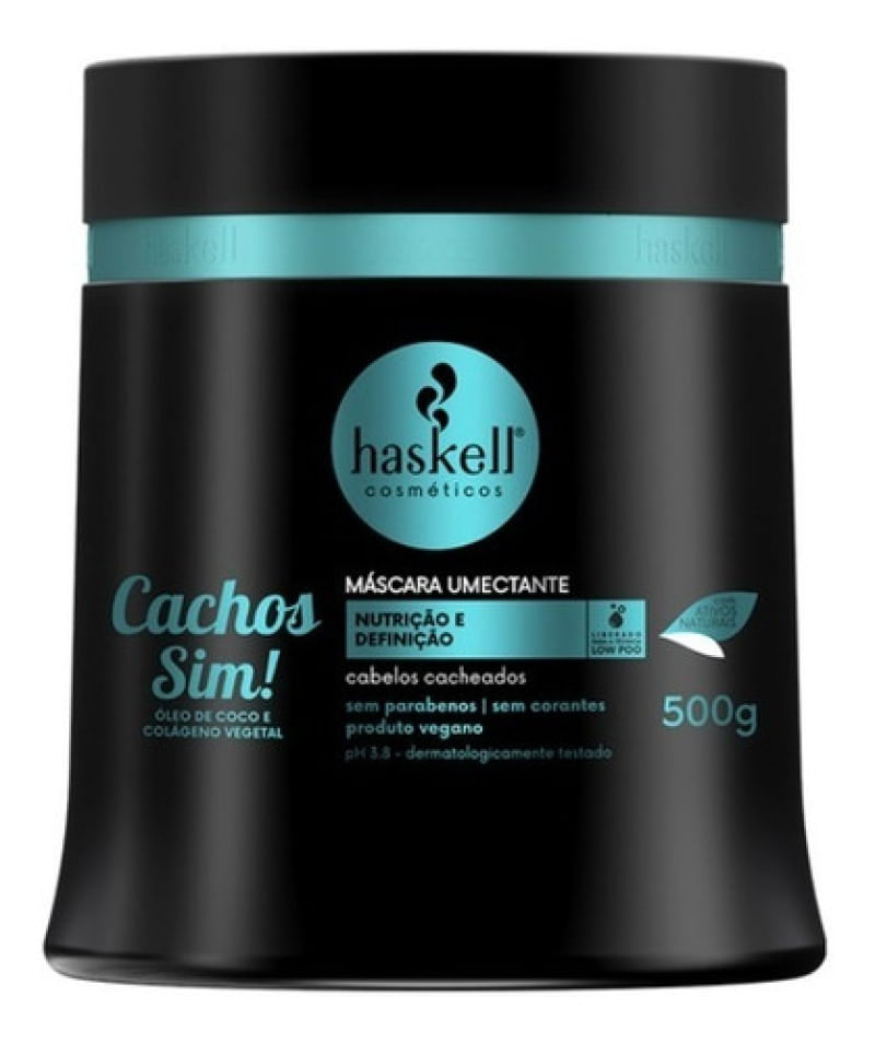 Haskell Cachos Sim Máscara 500G