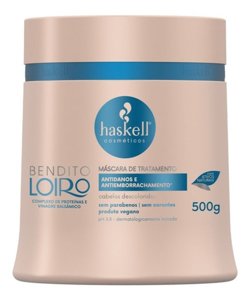 Máscara Bendito Loiro 500Gr Haskell