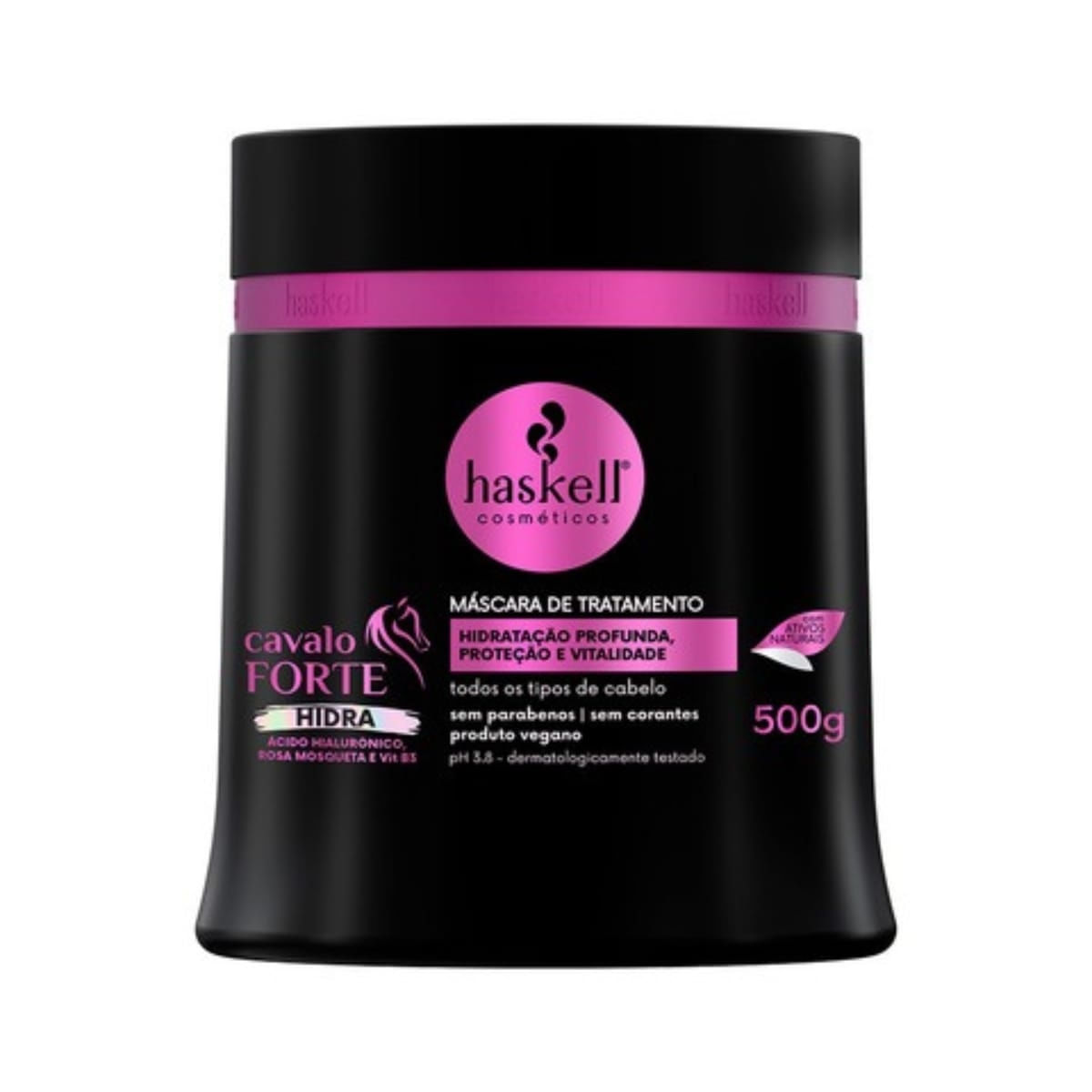 Máscara De Tratamento Cavalo Forte Hidra Haskell 500G