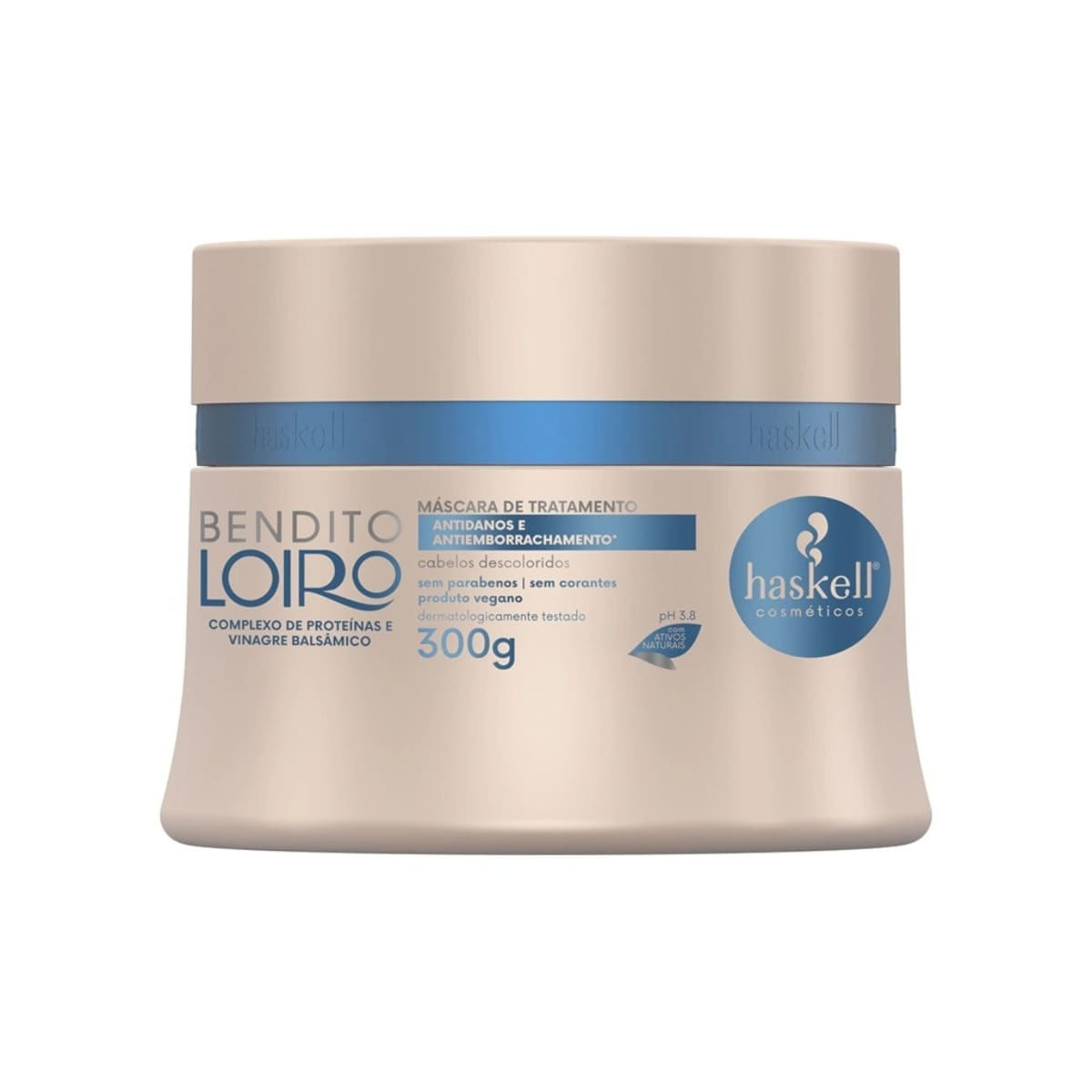 Máscara De Tratamento Bendito Loiro Haskell 300G