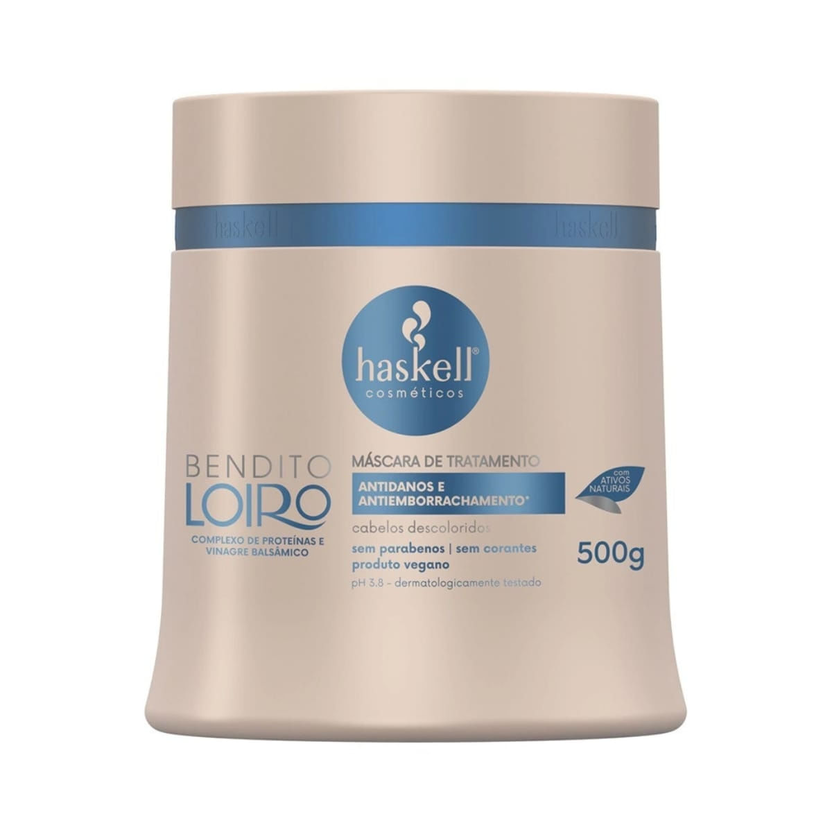 Máscara De Tratamento Haskell Bendito Loiro 500G