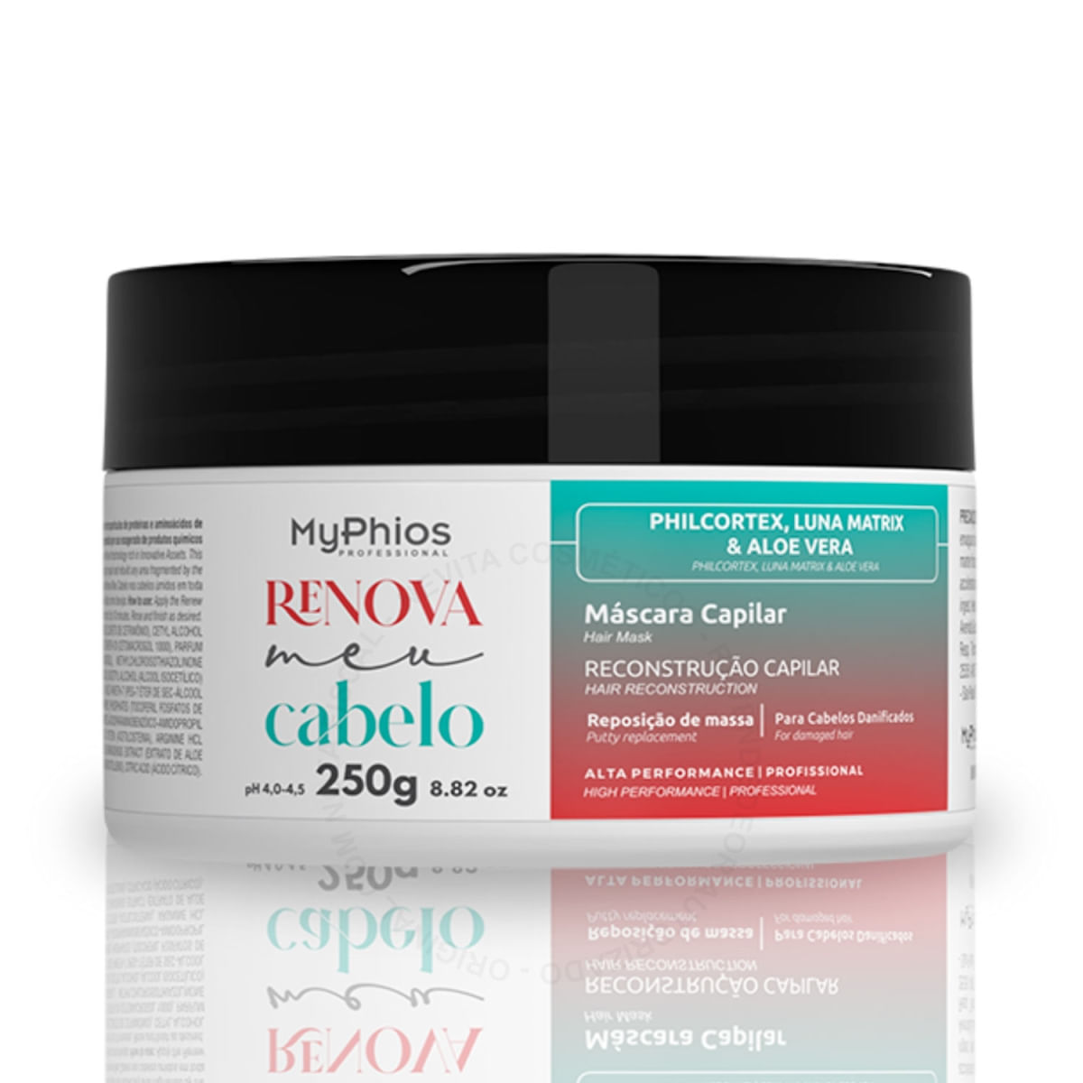 Renova Meu Cabelo Máscara Reconstrução Capilar 250G Myphios