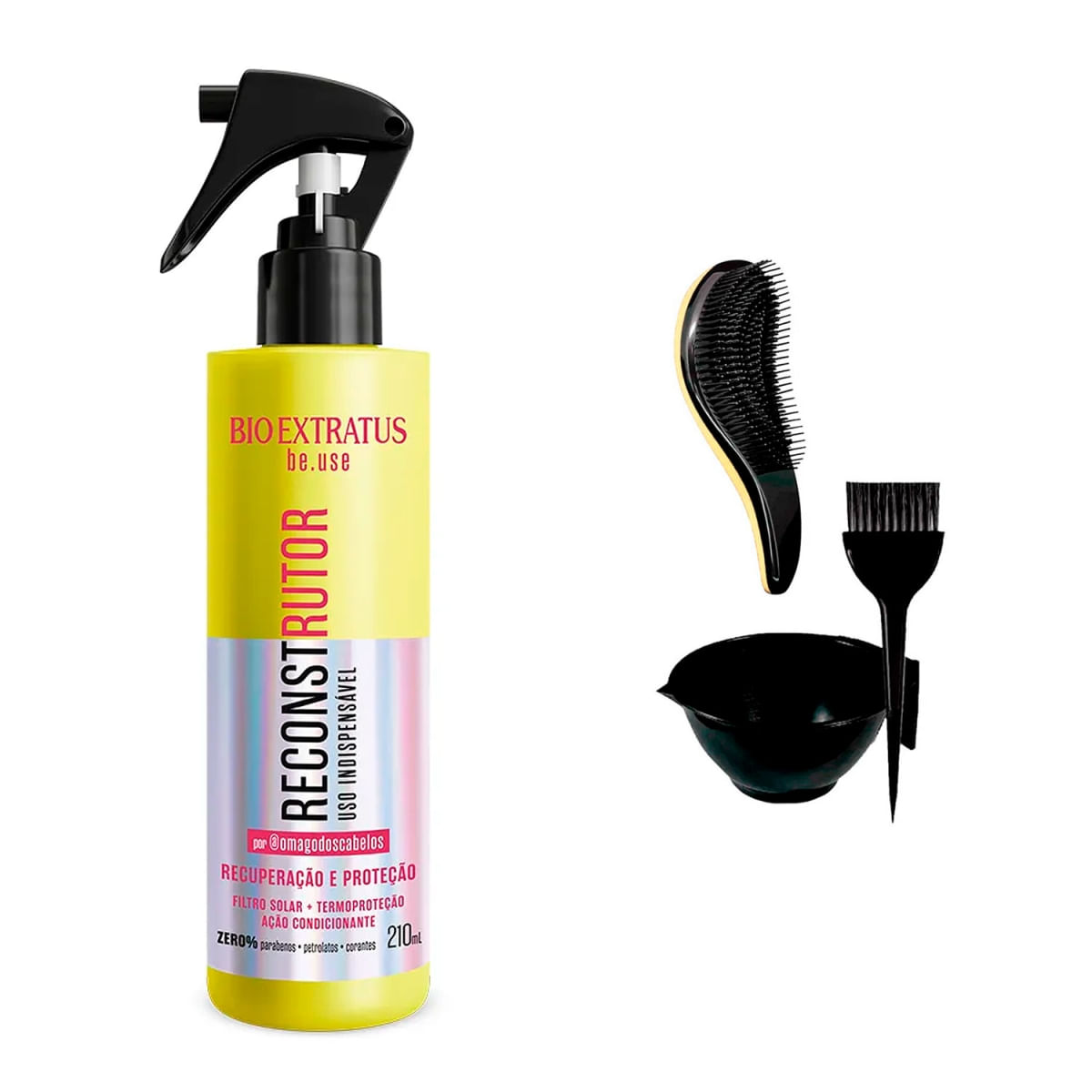 Reconstrutor Uso Indispensável Be.use Bio Extratus + Cumbuca/Escova