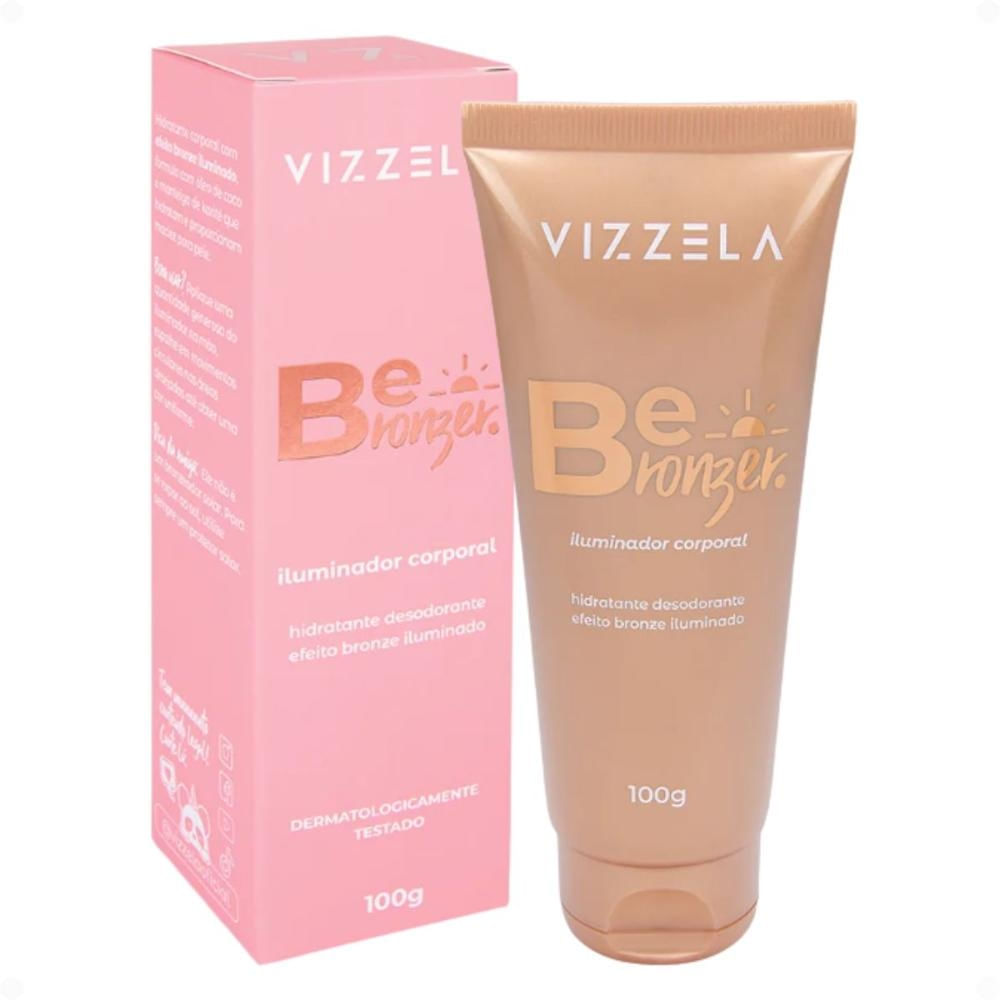 Iluminador Corporal Vizzela Be Bronzer 100g