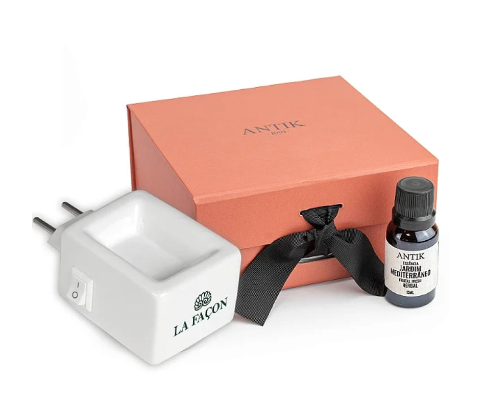 Difusor Elétrico In Box + Essência Figo do Mediterrâneo - 15ml