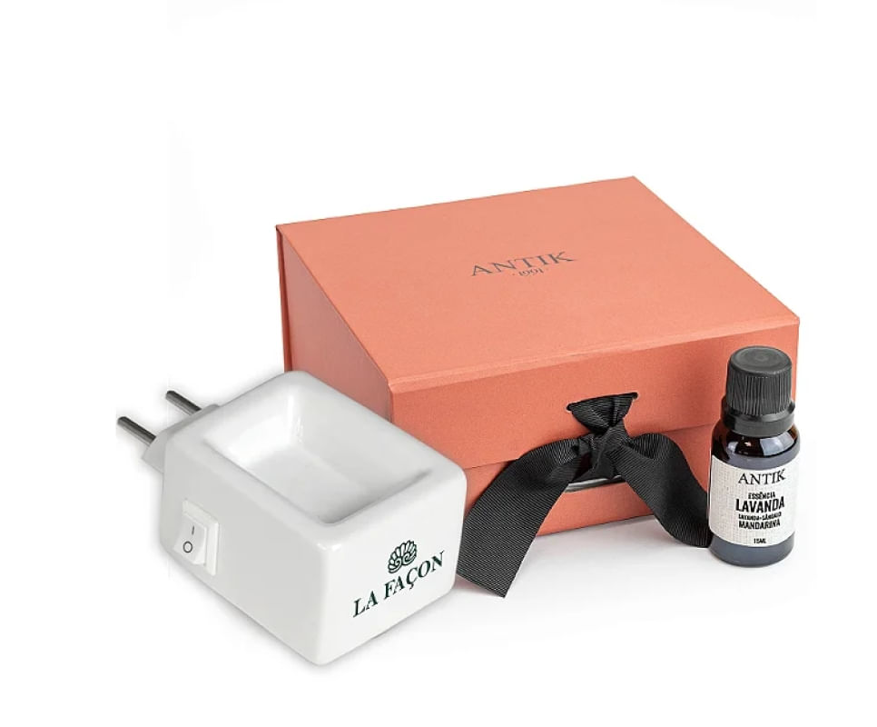 Difusor Elétrico In Box + Essência Lavanda - 15ml