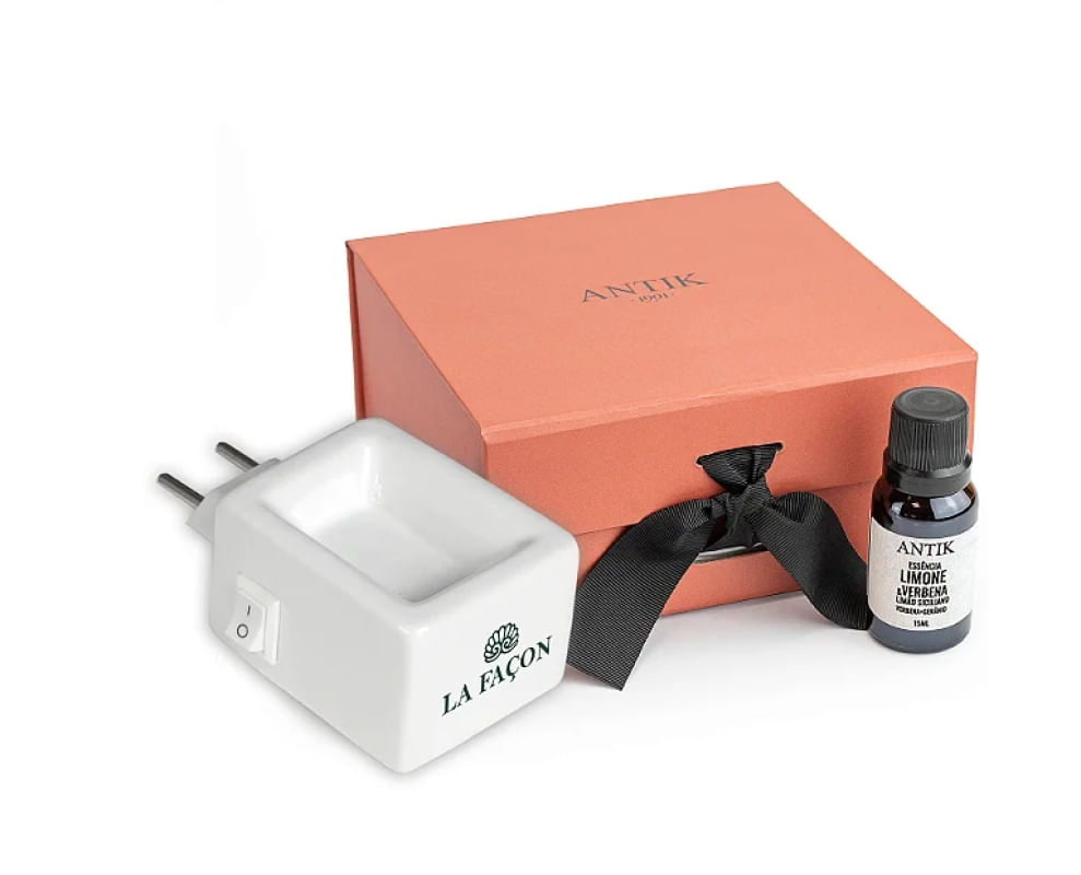 Difusor Elétrico In Box + Essência Limone e Verbena - 15ml
