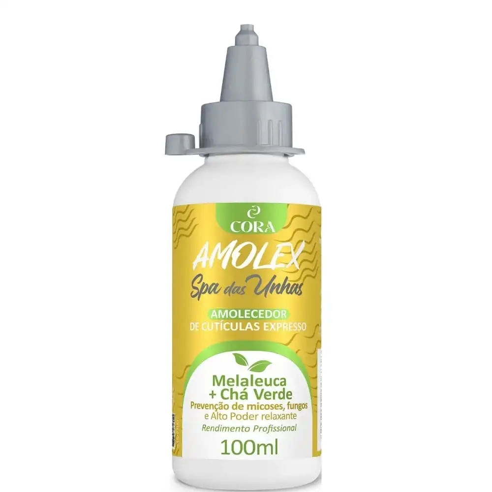 Amolecedor de Cuticula Melaleuca Chá Verde Cora 100ML