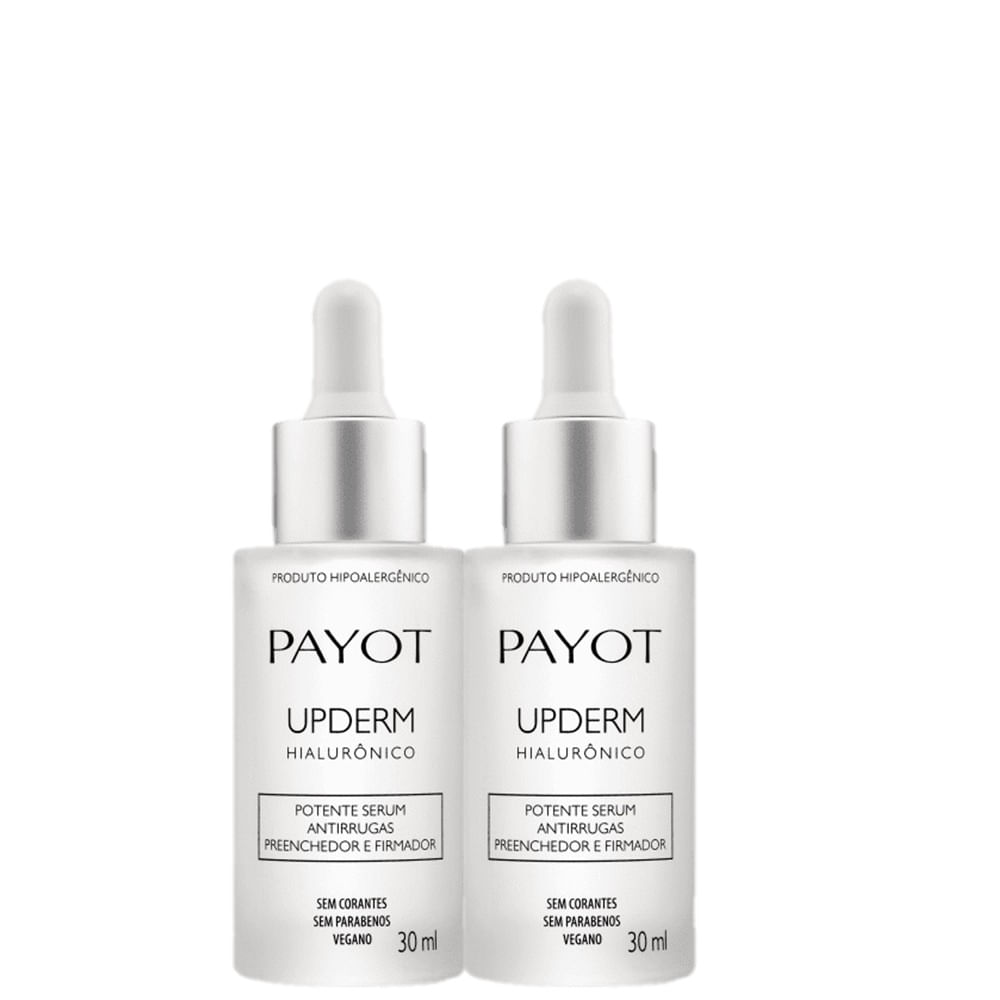 Kit Payot UpDerm Hialuronico - Serum Facial Antirrugas 30ml (2 Unidades)