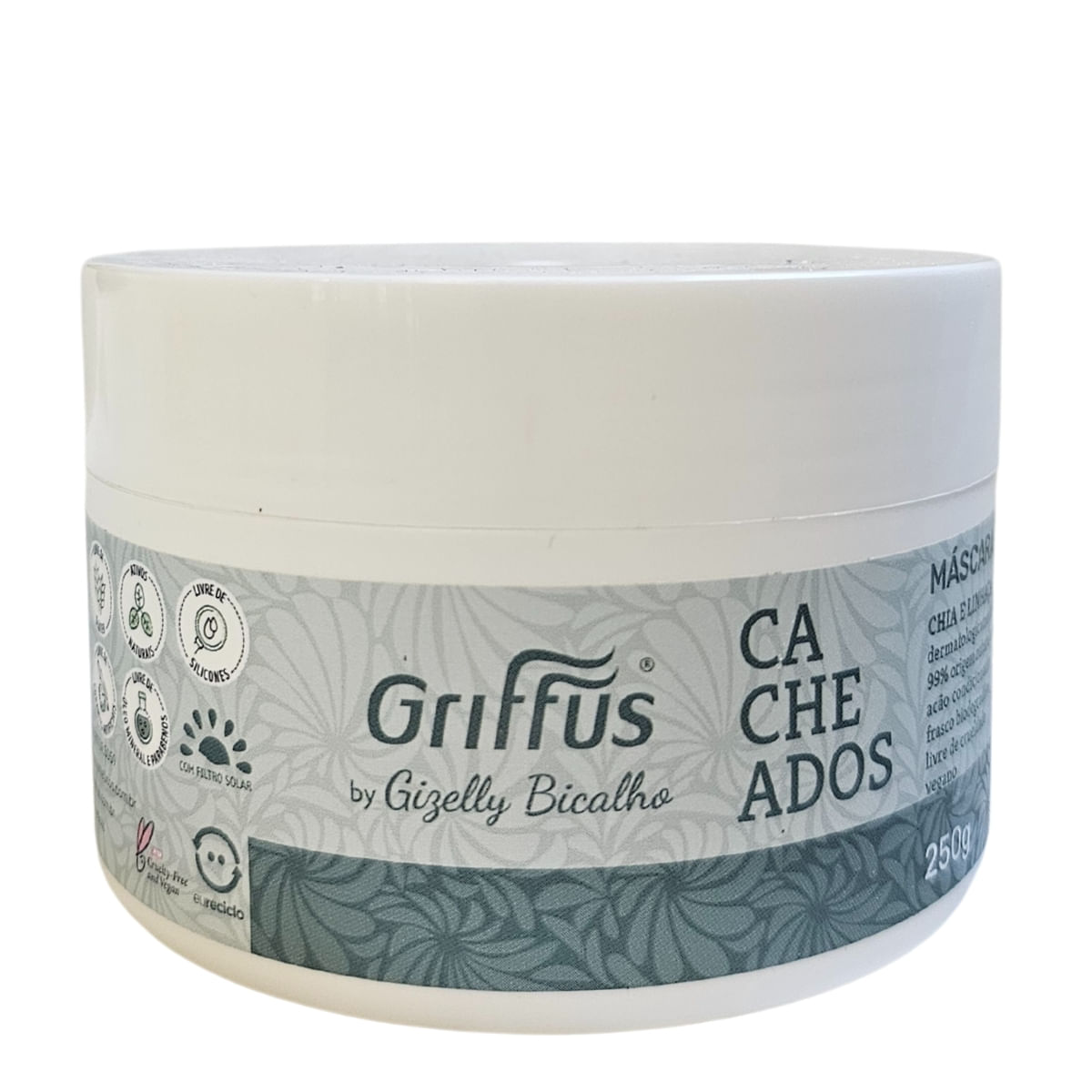 Máscara Cacheados Vegano By Gizelly Bicalho Griffus 250G