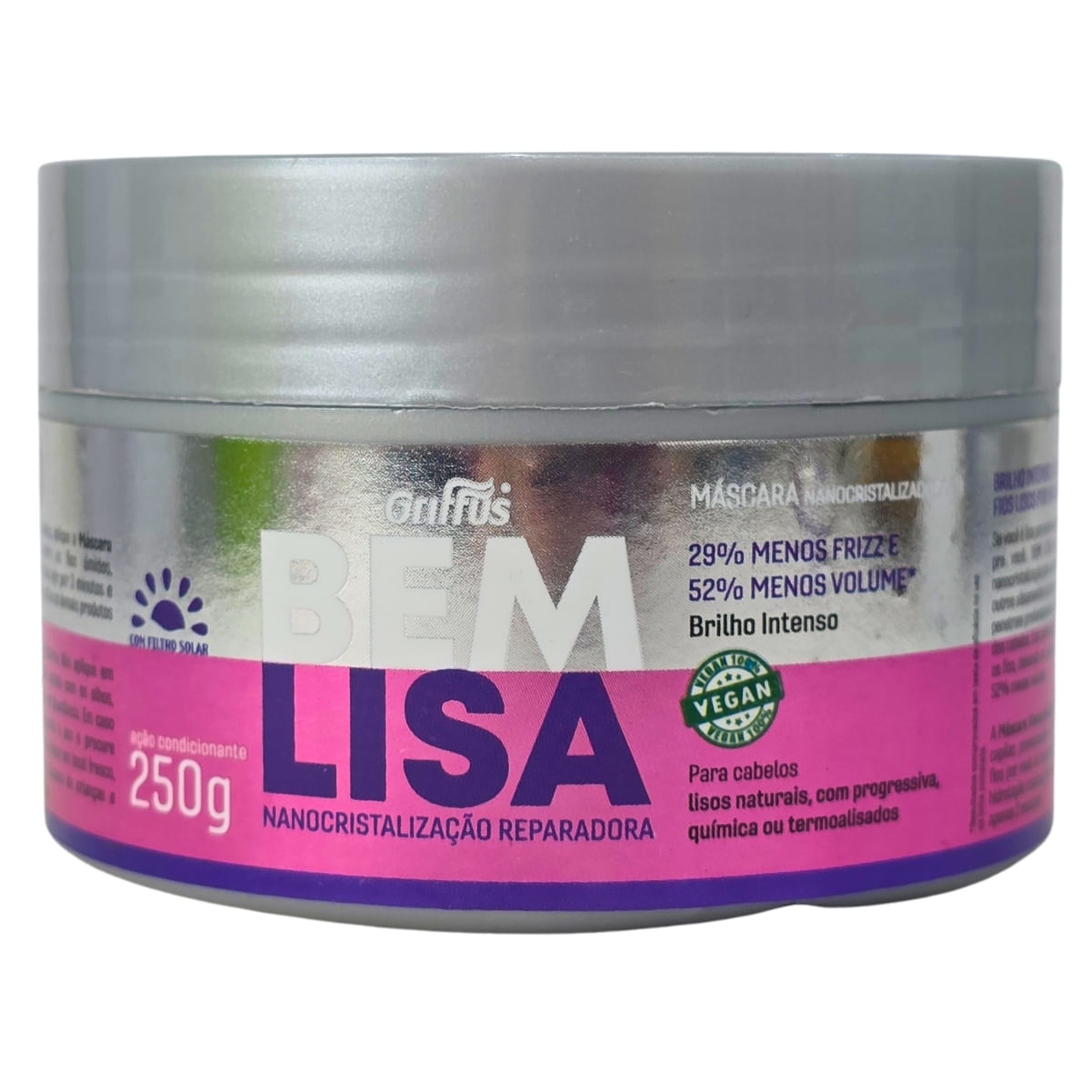 Máscara Bem Lisa Griffus 250g