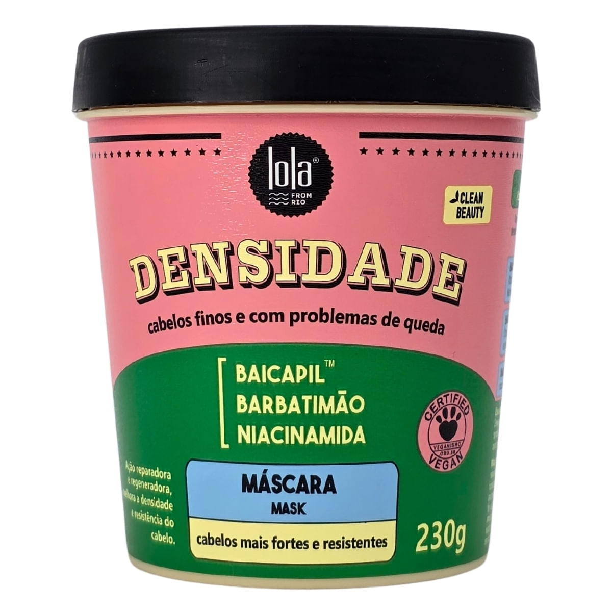 Máscara Restauradora Da Densidade Vegano Lola 230G